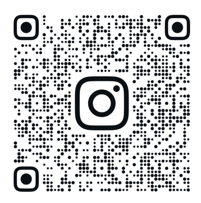Scan QR code to follow us on Instagram